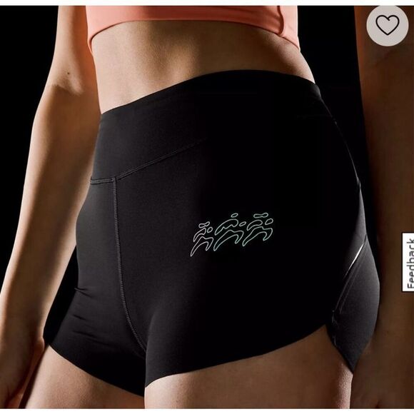 Lululemon  Shorts Nulux Tight-Fit Hr Track Short 2.5”  Sz 14 - Picture 1 of 7
